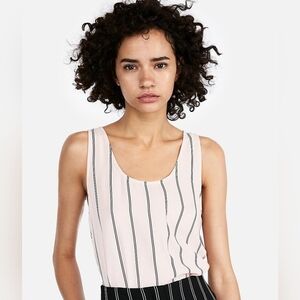 Express Striped Scoop Neck Tank